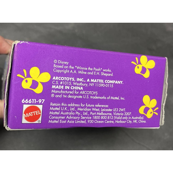 NWT Disney’s Winnie The Pooh Holding Honey Pot 3” Toy Cake Topper - Picture 3 of 5